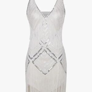 Women's 1920s Flapper Great Gatsby Flapper Dress